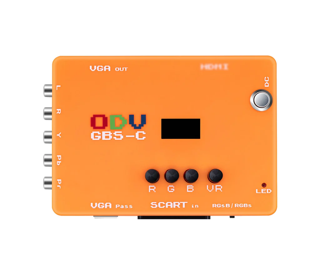 Retro Gaming Years - ตัวแปลงสแกน ODV-GBS-C vga/scart เป็น vga/hdmi สำหรับ