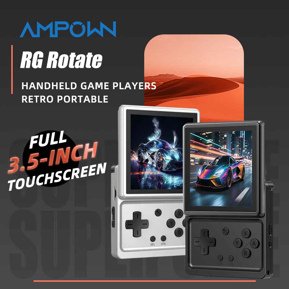 Retro Gaming Android - เครื่องเล่นเกมพกพา ANBERNIC RG Rotate ระบบ Android