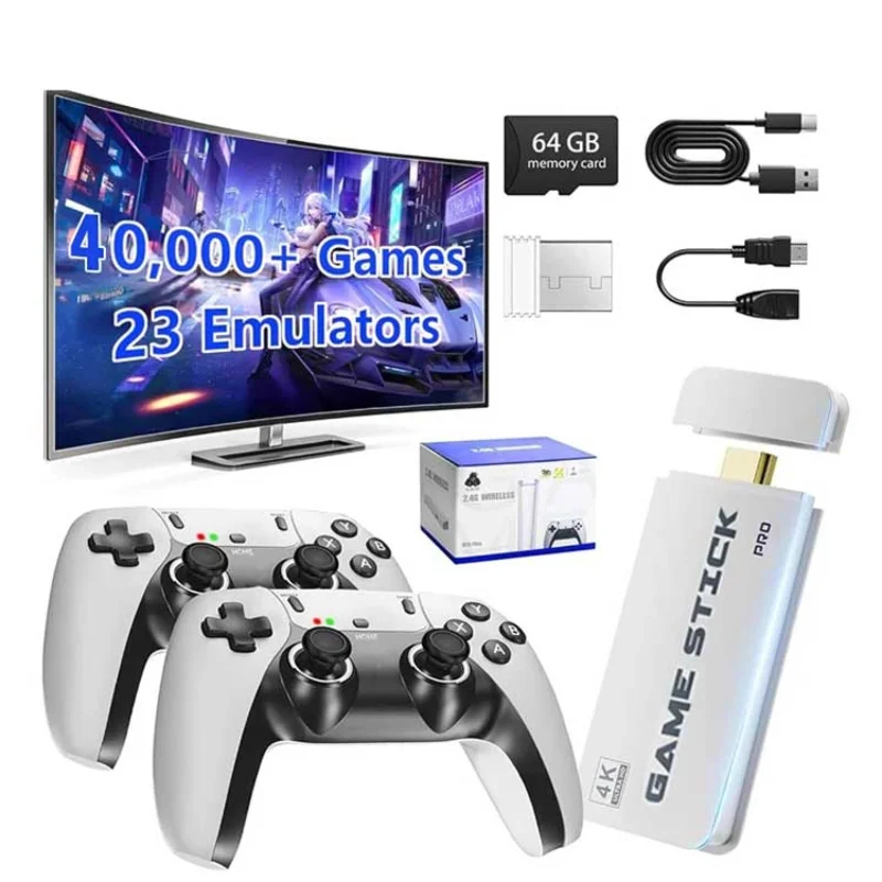 Retro Gaming Joystick - M15 4K TV Game Stick ความจุ