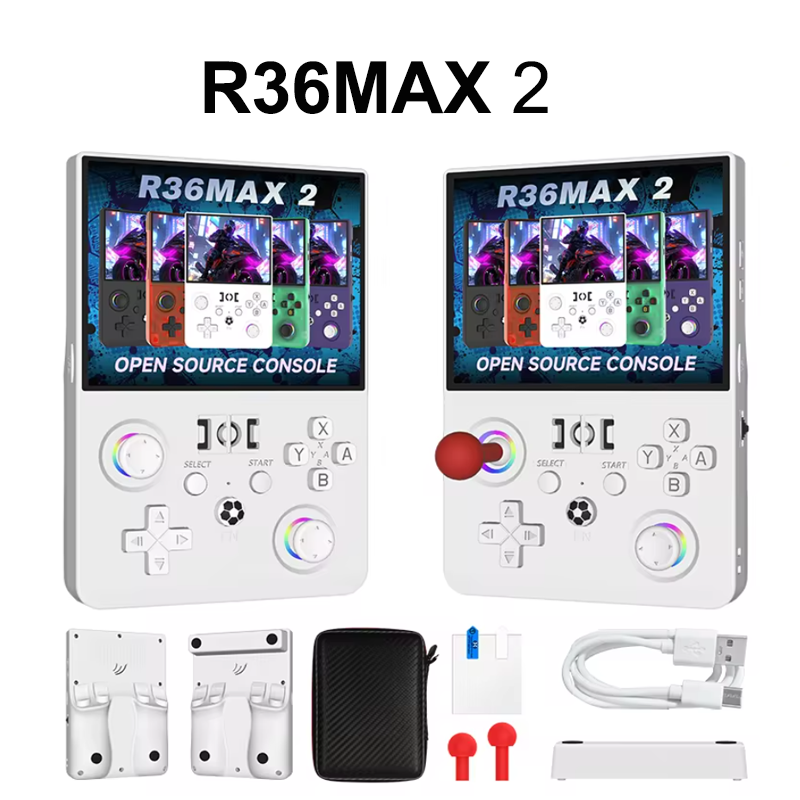Retro Gaming In 2026 - เครื่องเล่นเกมพกพา 2026 R36max 2 คอนโซลเกมย้อนยุค หน้าจอ