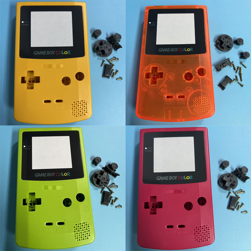 Retro Gaming Table - เคสเปลี่ยนทดแทนสำหรับ Gameboy Color (GBC) รุ่นลิมิเต็ดอิดิชั่น เรืองแสง