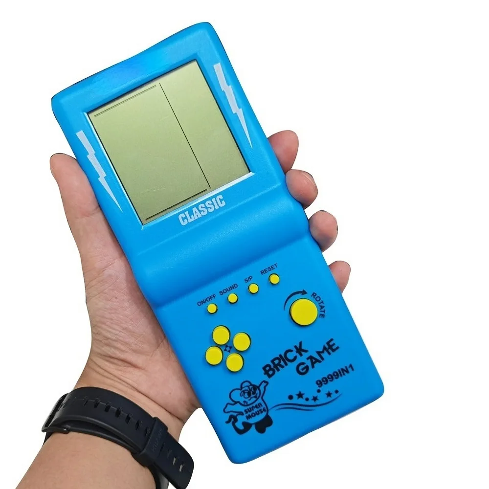 Retro Gaming Years - เครื่องเล่นเกมพกพา Tetris ขนาด 3.5 นิ้ว สไตล์เรโทร