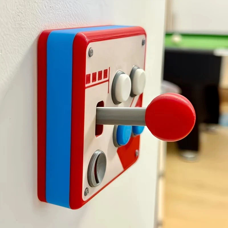 แผงสวิตช์ไฟรูปจอยสติ๊กเกมอาร์เ - Retro Gaming Joystick บทวิจารณ์และราคา