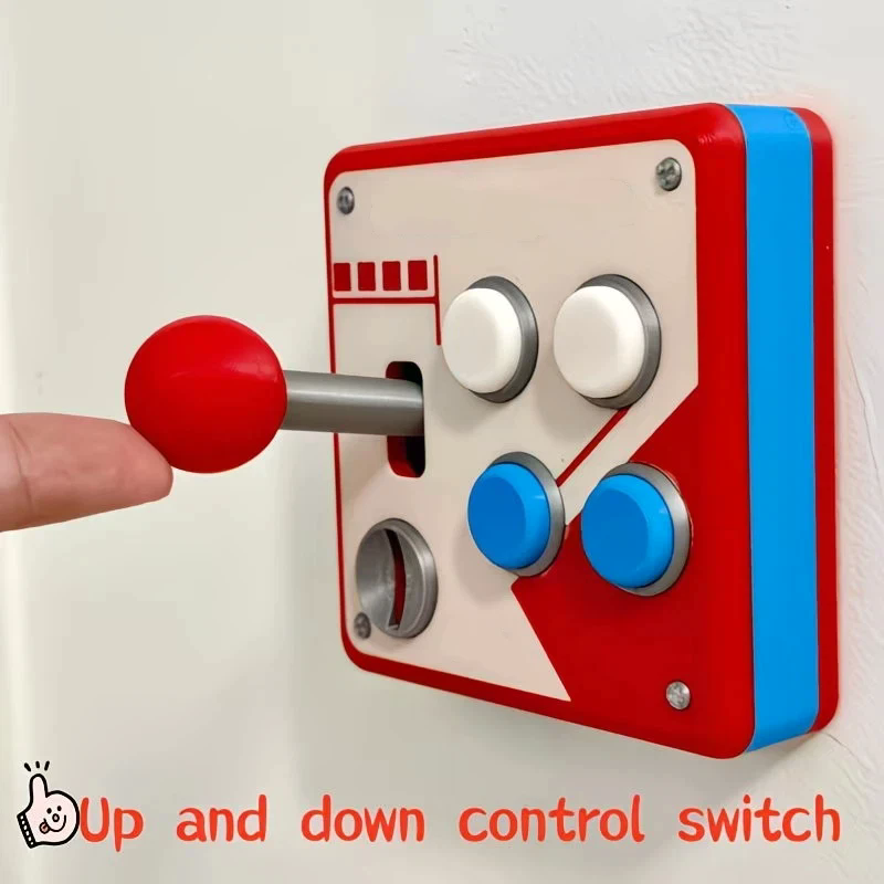 แผงสวิตช์ไฟรูปจอยสติ๊กเกมอาร์เ - Retro Gaming Joystick บทวิจารณ์และราคา