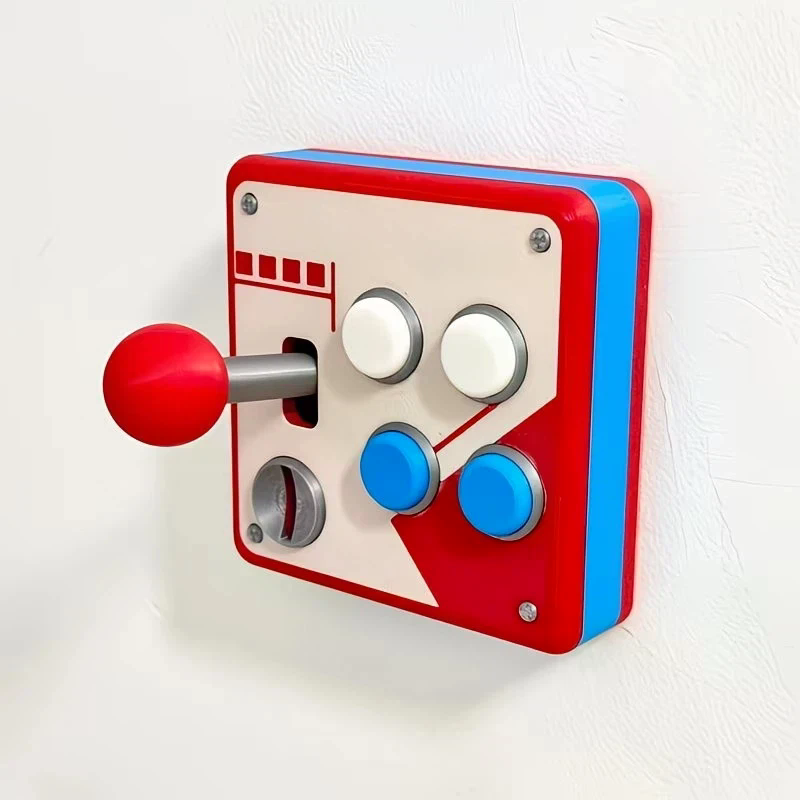 แผงสวิตช์ไฟรูปจอยสติ๊กเกมอาร์เ - Retro Gaming Joystick บทวิจารณ์และราคา