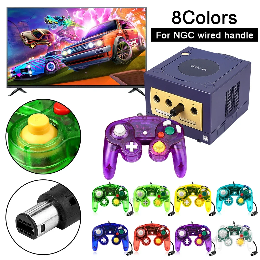 8 สีโปร่งใสสำหรับคอนโทรลเลอร์เ - Retro Gaming Joystick บทวิจารณ์และราคา
