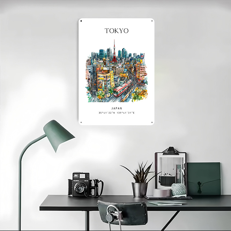 โปสเตอร์พิมพ์ลายท่องเที่ยวโตเก - Retro Gaming Tokyo บทวิจารณ์และราคา