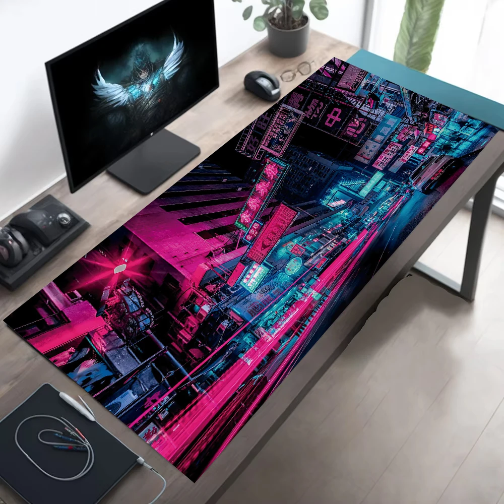 Retro City Street Mousepad Neo - Retro Gaming Tokyo บทวิจารณ์และราคา