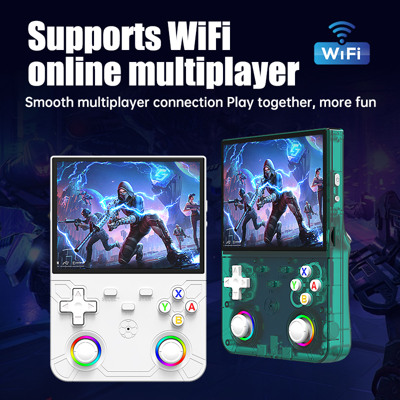 เครื่องเล่นเกมพกพา New R36 Ult - Retro Gaming Linux บทวิจารณ์และราคา