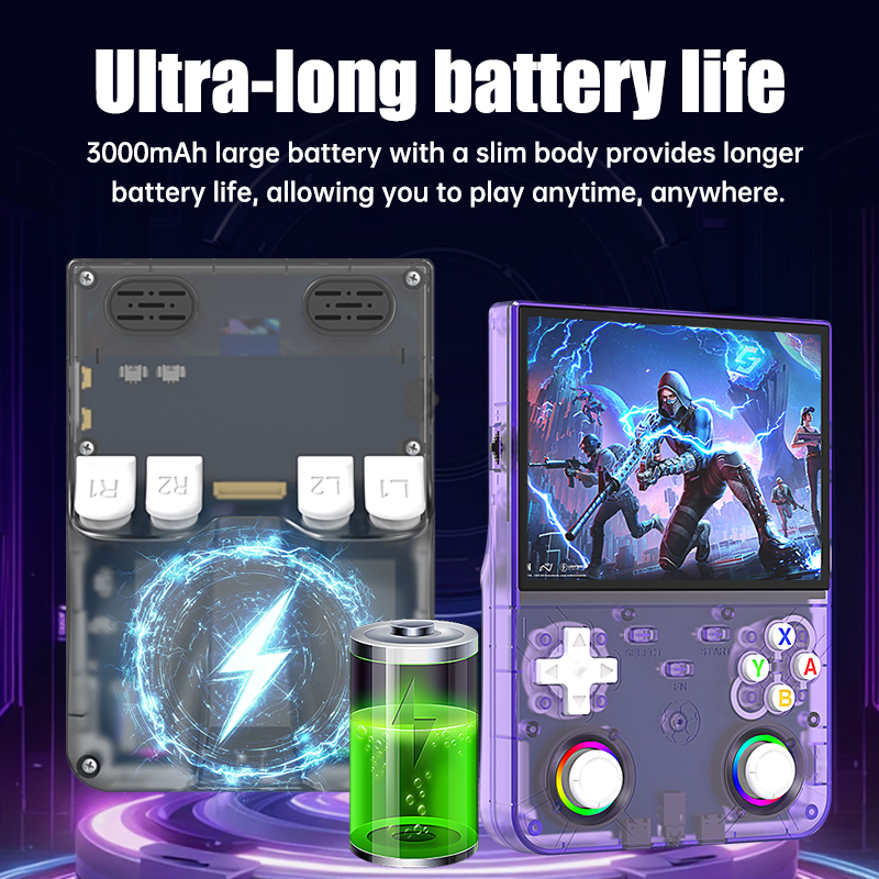 เครื่องเล่นเกมพกพา New R36 Ult - Retro Gaming Linux บทวิจารณ์และราคา