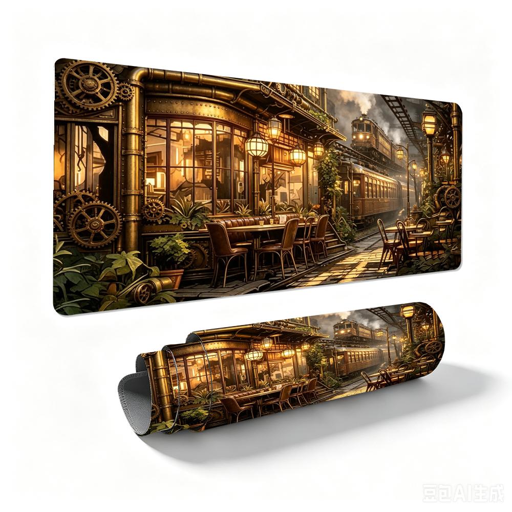 แผ่นรองโต๊ะทำงานสไตล์สถานีรถไฟ - Retro Gaming Laptop บทวิจารณ์และราคา