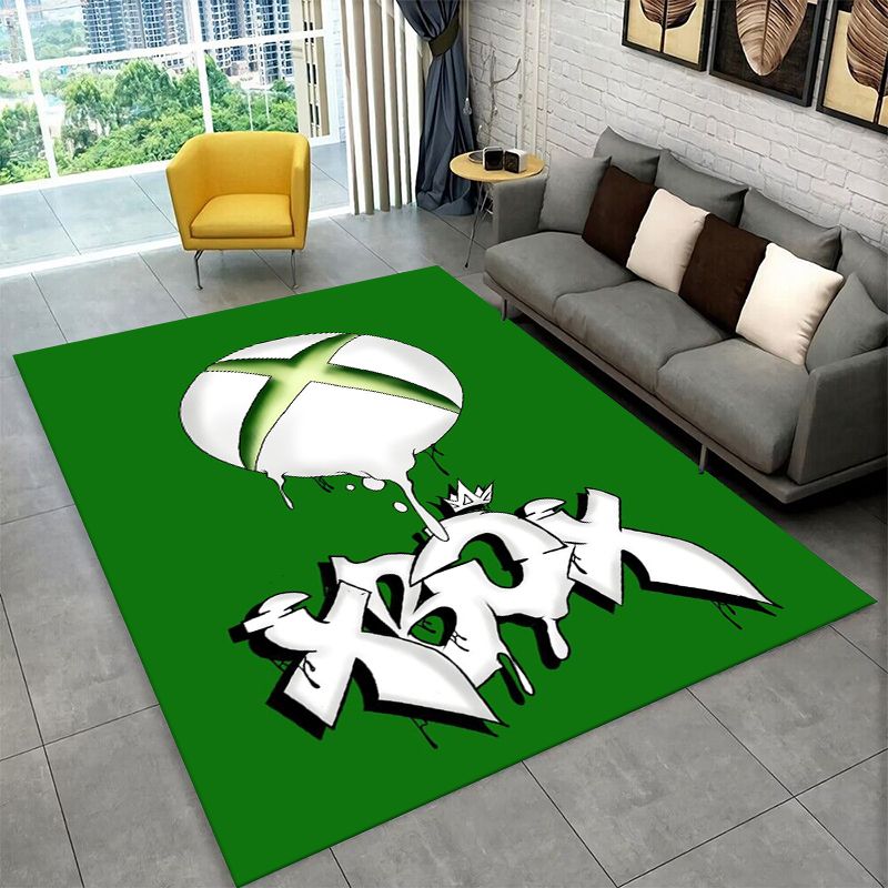 พรมลายโลโก้เกมเมอร์ Xbox สไตล์ - Retro Gaming Rug บทวิจารณ์และราคา
