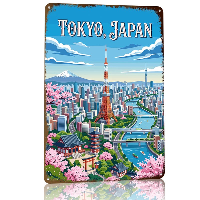 ทิวทัศน์เมืองโตเกียวพร้อมดอกซา - Retro Gaming Tokyo บทวิจารณ์และราคา
