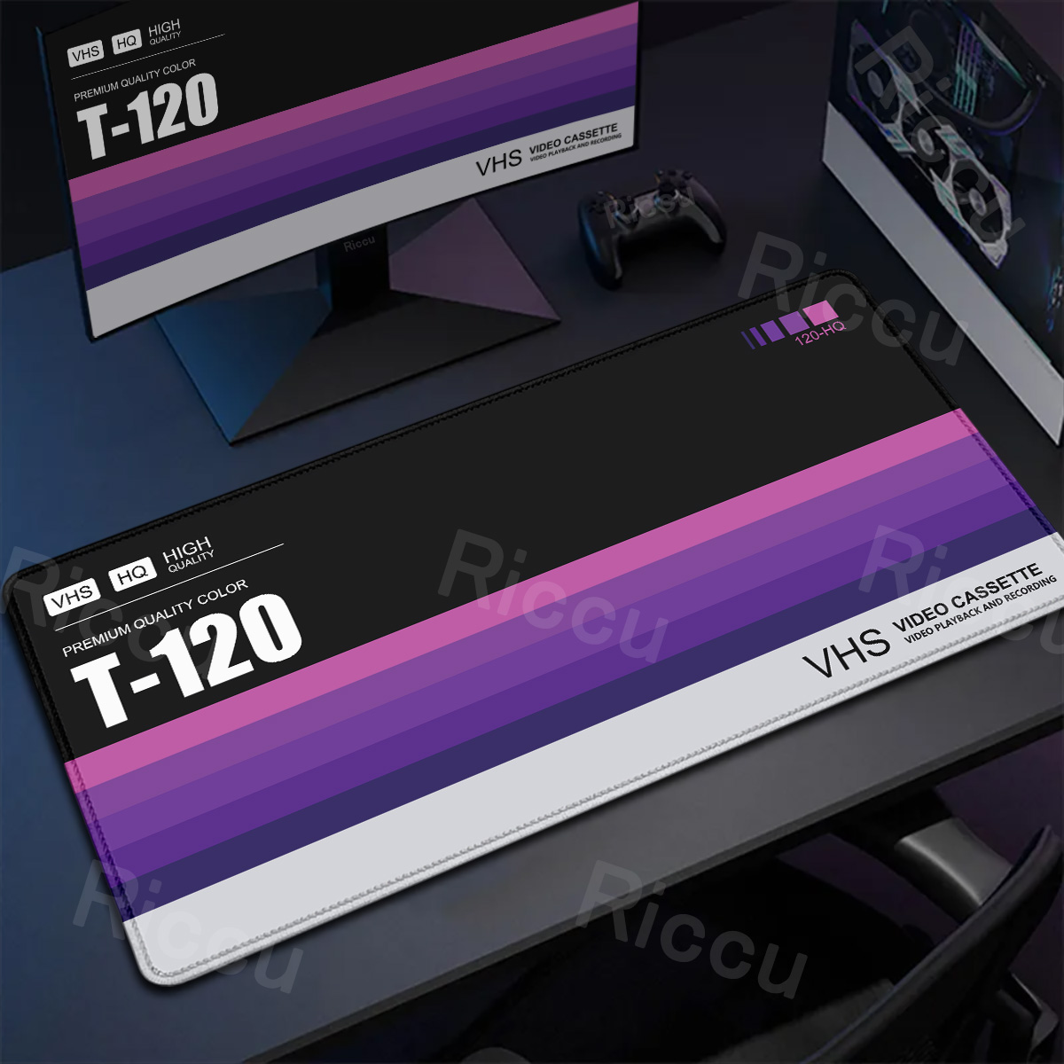 Retro VHS สไตล์เมาส์ Pad Xxl ค - Retro Gaming Rug บทวิจารณ์และราคา