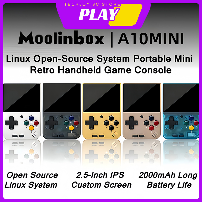 Moolinbox A10Mini 2.8 นิ้ว คอน - Retro Gaming Linux บทวิจารณ์และราคา