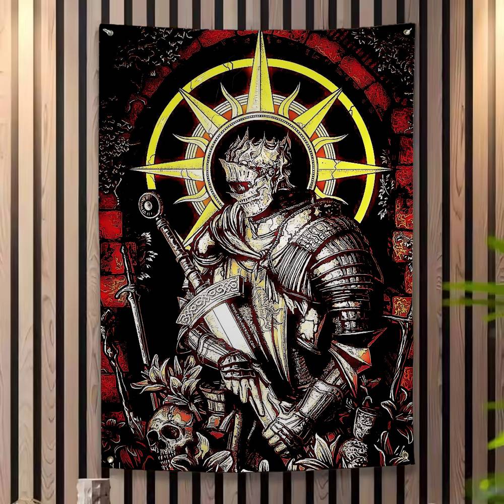 1 PC DARK SOULS GAME ย้อนยุคธง - Retro Gaming Banner บทวิจารณ์และราคา
