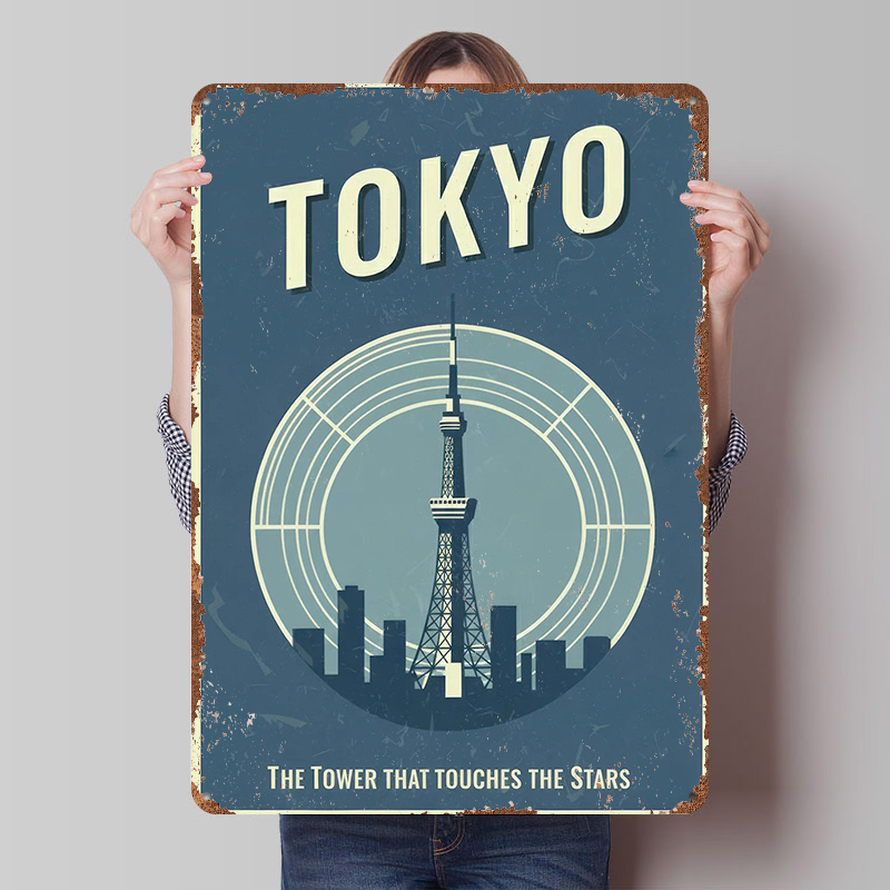 โปสเตอร์พิมพ์ลายท่องเที่ยวสไตล - Retro Gaming Tokyo บทวิจารณ์และราคา