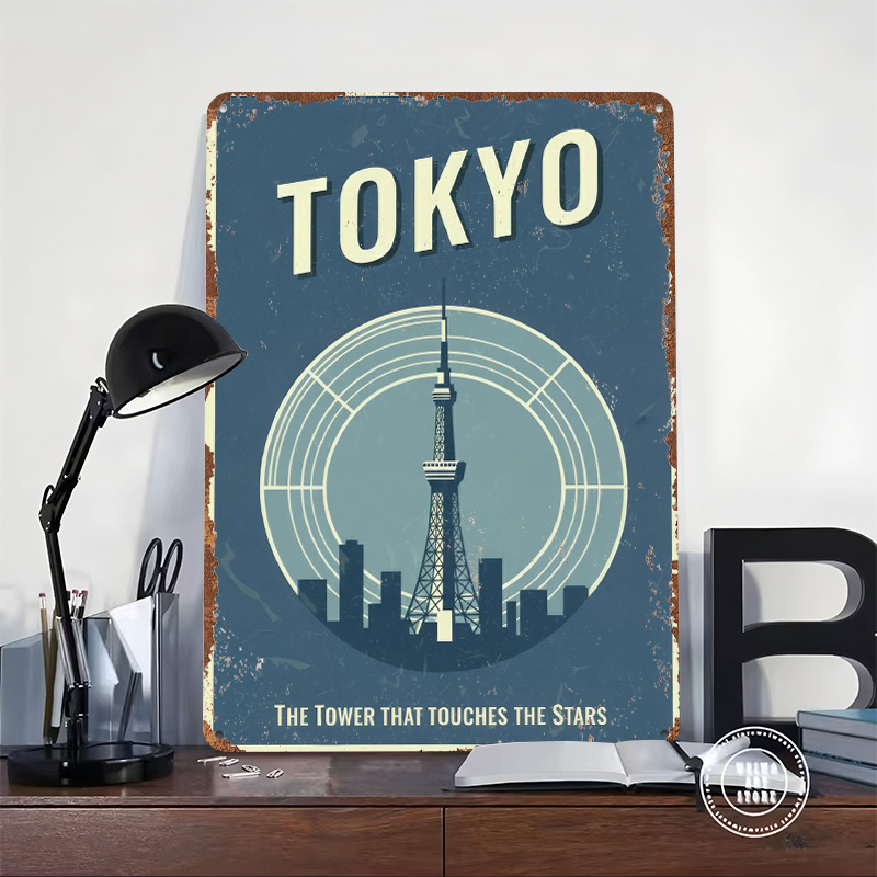 โปสเตอร์พิมพ์ลายท่องเที่ยวสไตล - Retro Gaming Tokyo บทวิจารณ์และราคา