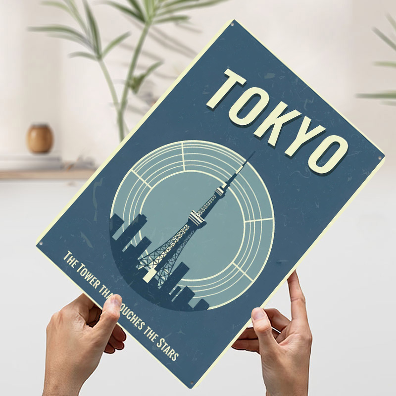 โปสเตอร์พิมพ์ลายท่องเที่ยวสไตล - Retro Gaming Tokyo บทวิจารณ์และราคา