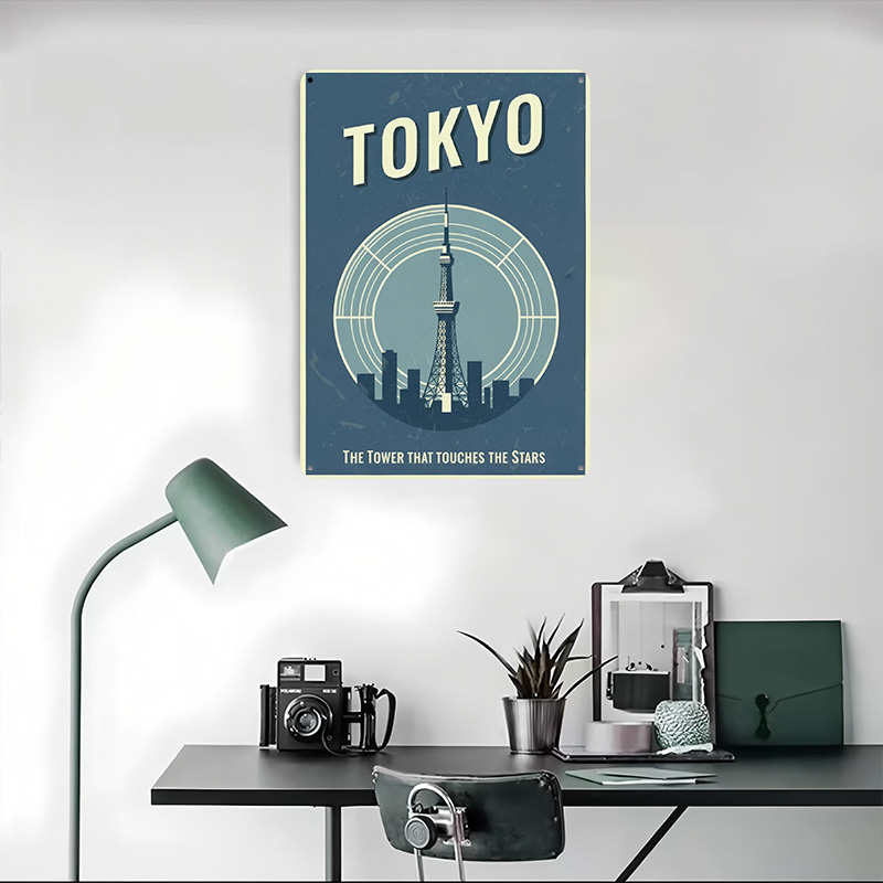 โปสเตอร์พิมพ์ลายท่องเที่ยวสไตล - Retro Gaming Tokyo บทวิจารณ์และราคา