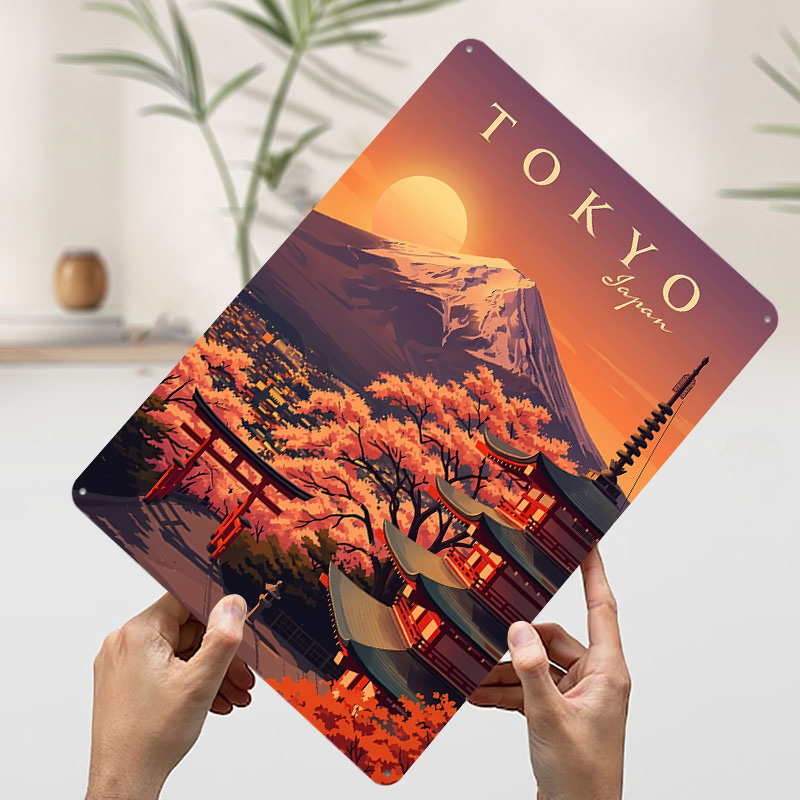ป้ายโลหะวินเทจลายท่องเที่ยวโตเ - Retro Gaming Tokyo บทวิจารณ์และราคา