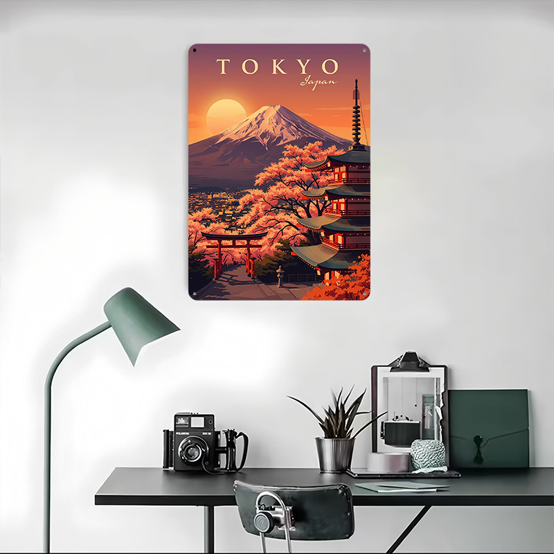 ป้ายโลหะวินเทจลายท่องเที่ยวโตเ - Retro Gaming Tokyo บทวิจารณ์และราคา