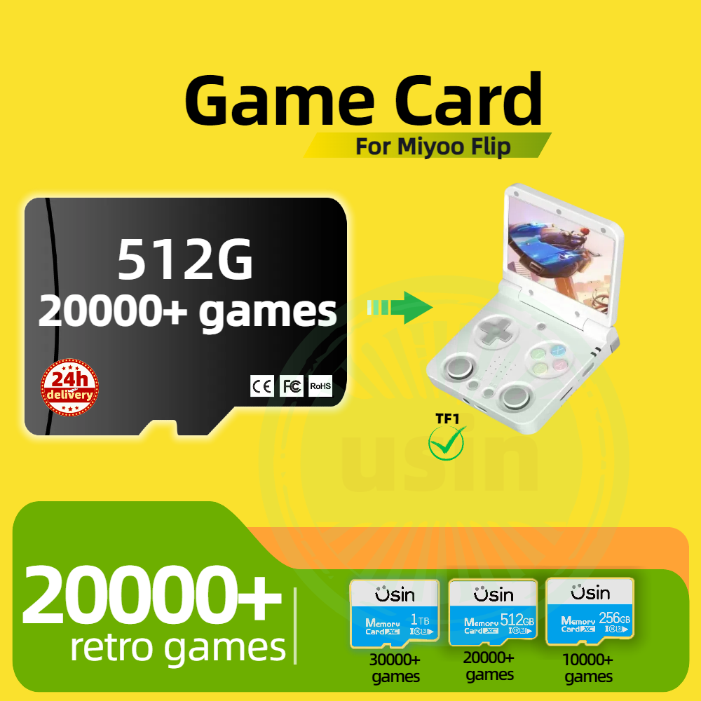 การ์ดเกมสําหรับ Miyoo Flip 300 - Retro Gaming Table บทวิจารณ์และราคา