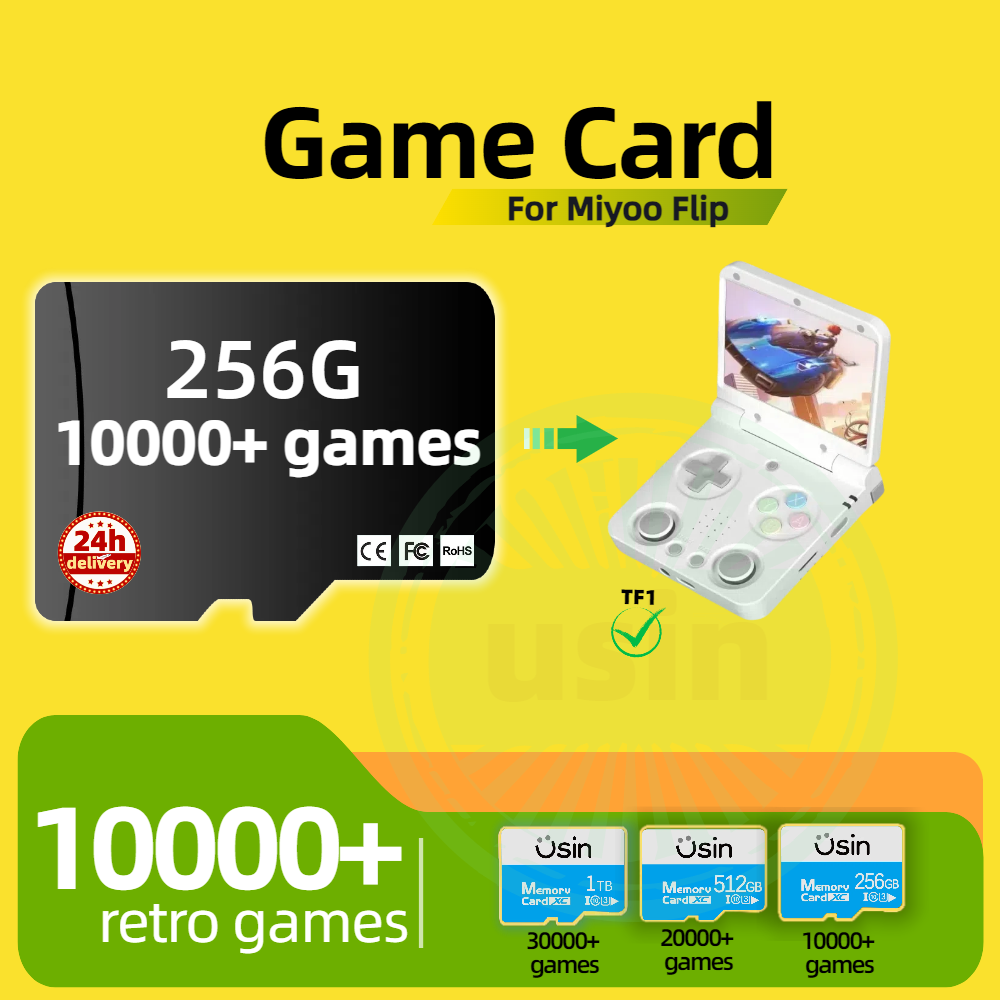 การ์ดเกมสําหรับ Miyoo Flip 300 - Retro Gaming Table บทวิจารณ์และราคา
