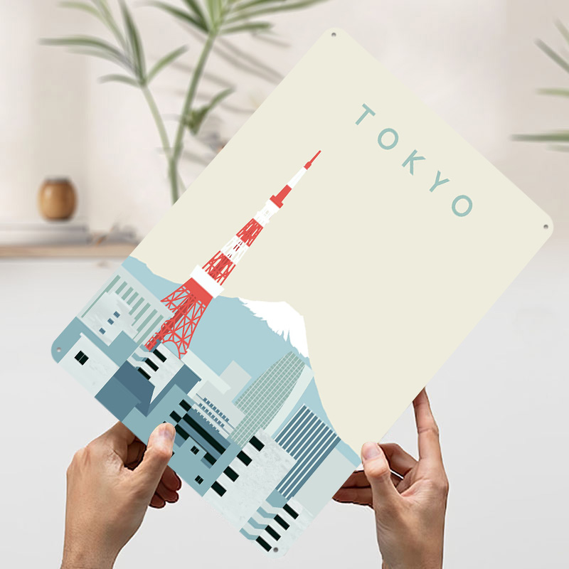 ป้ายโลหะพิมพ์ลาย 3 มิติ ลายโตเ - Retro Gaming Tokyo บทวิจารณ์และราคา