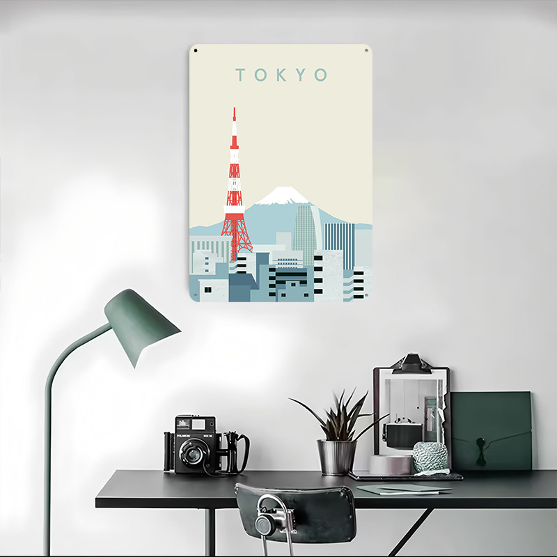 ป้ายโลหะพิมพ์ลาย 3 มิติ ลายโตเ - Retro Gaming Tokyo บทวิจารณ์และราคา