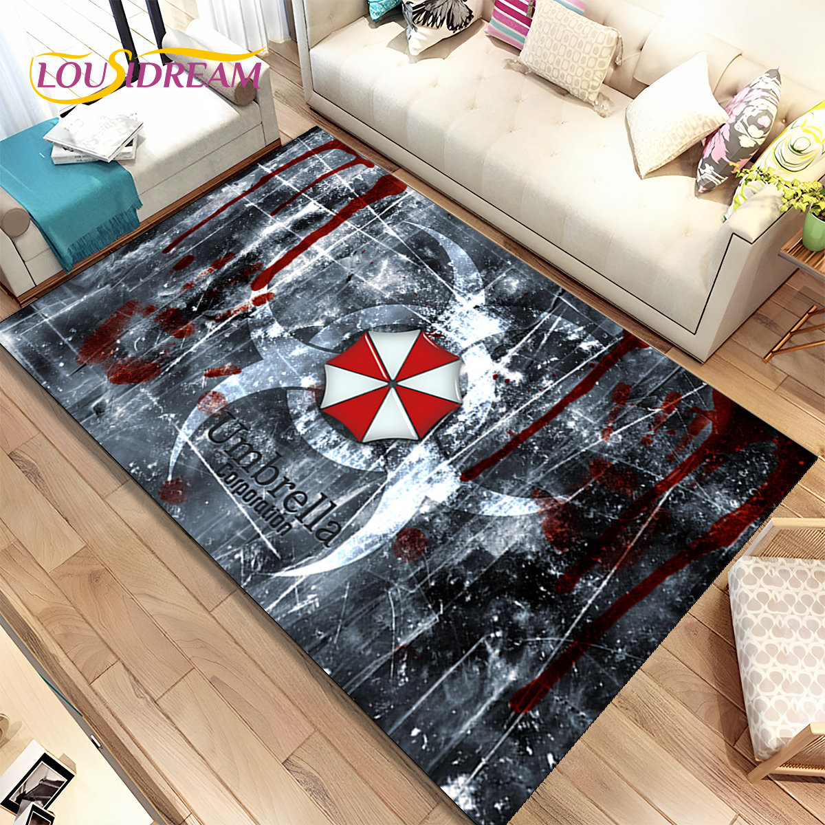 พรมปูพื้นกันลื่นสำหรับเด็กเล่น - Retro Gaming Rug บทวิจารณ์และราคา