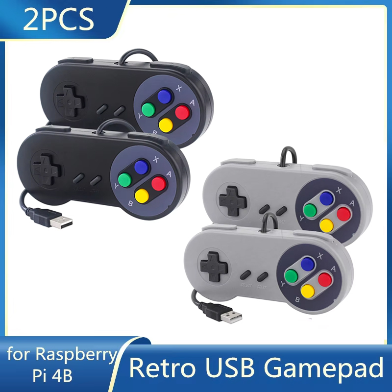 2 ชิ้น USB เกมแพด เรโทรเกมมิ่ง - Retro Gaming With Raspberry Pi บทวิจารณ์และราคา