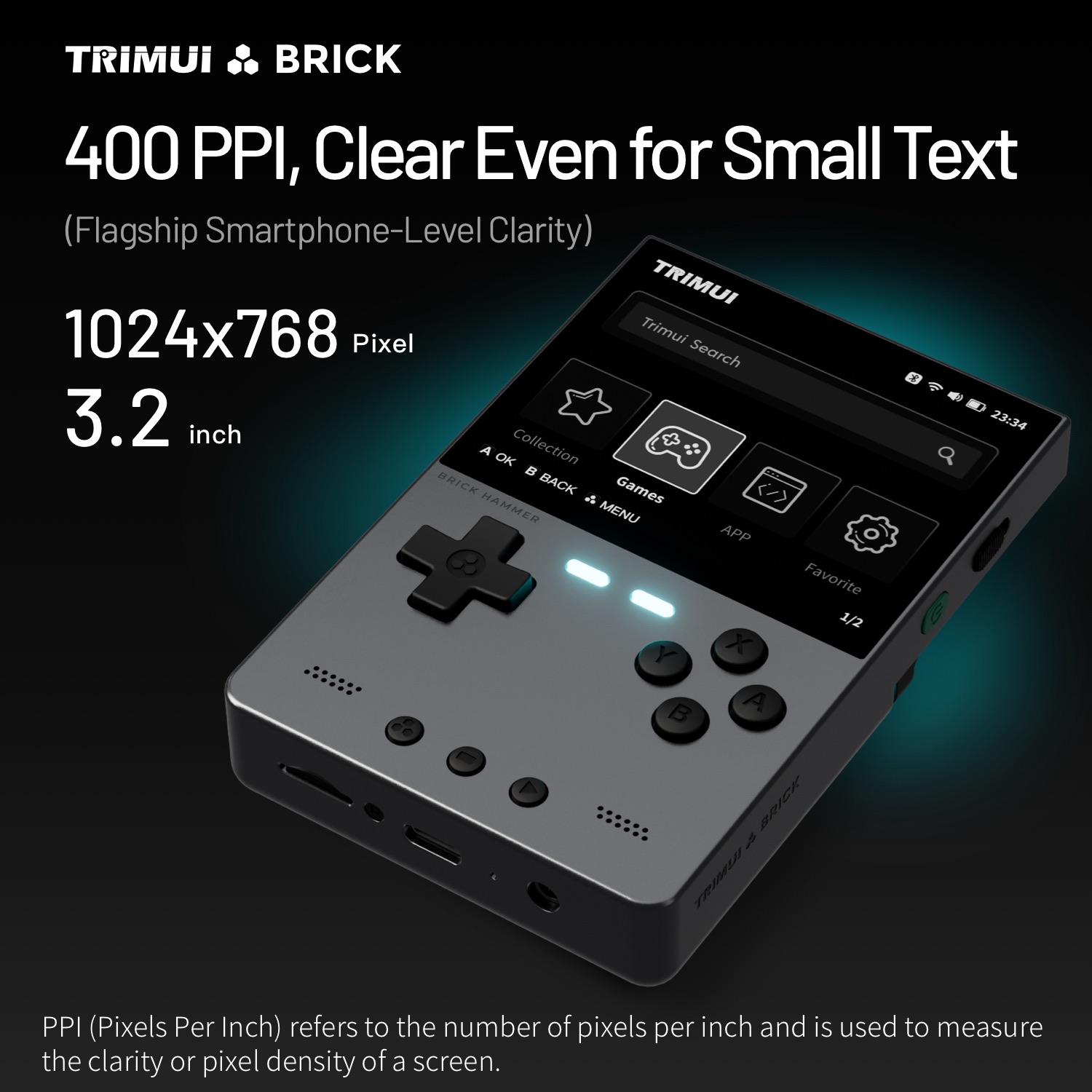 เครื่องเล่นเกมพกพา TRIMUI BRIC - Retro Gaming Linux บทวิจารณ์และราคา