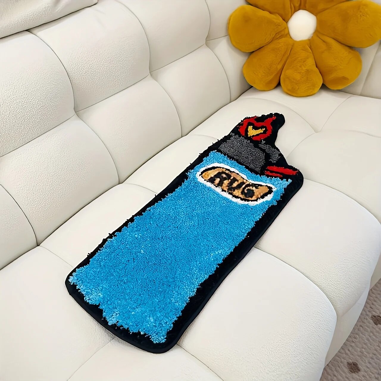 ไฟแช็กรูปร่างพรมห้องนอนห้องนั่ - Retro Gaming Rug บทวิจารณ์และราคา