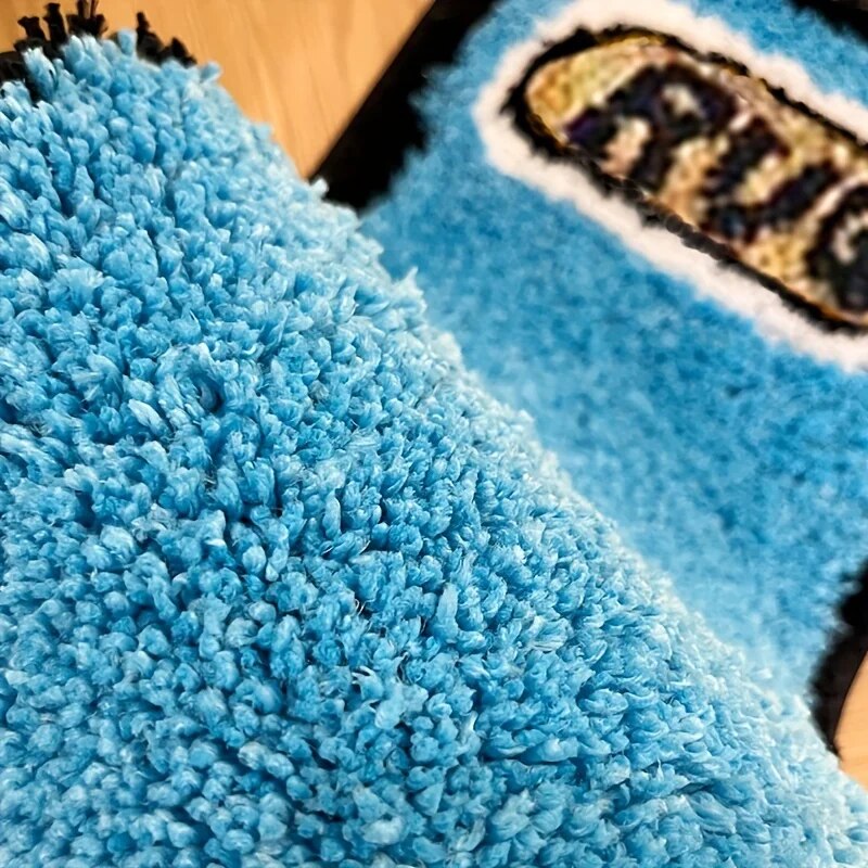 ไฟแช็กรูปร่างพรมห้องนอนห้องนั่ - Retro Gaming Rug บทวิจารณ์และราคา