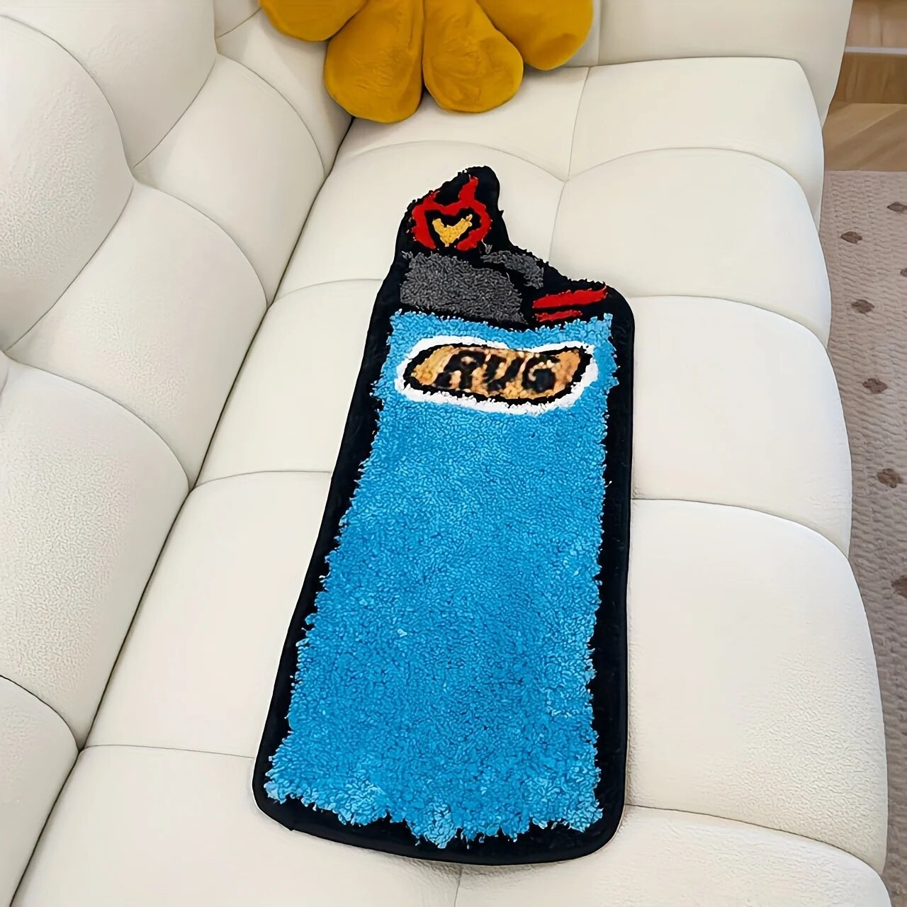 ไฟแช็กรูปร่างพรมห้องนอนห้องนั่ - Retro Gaming Rug บทวิจารณ์และราคา