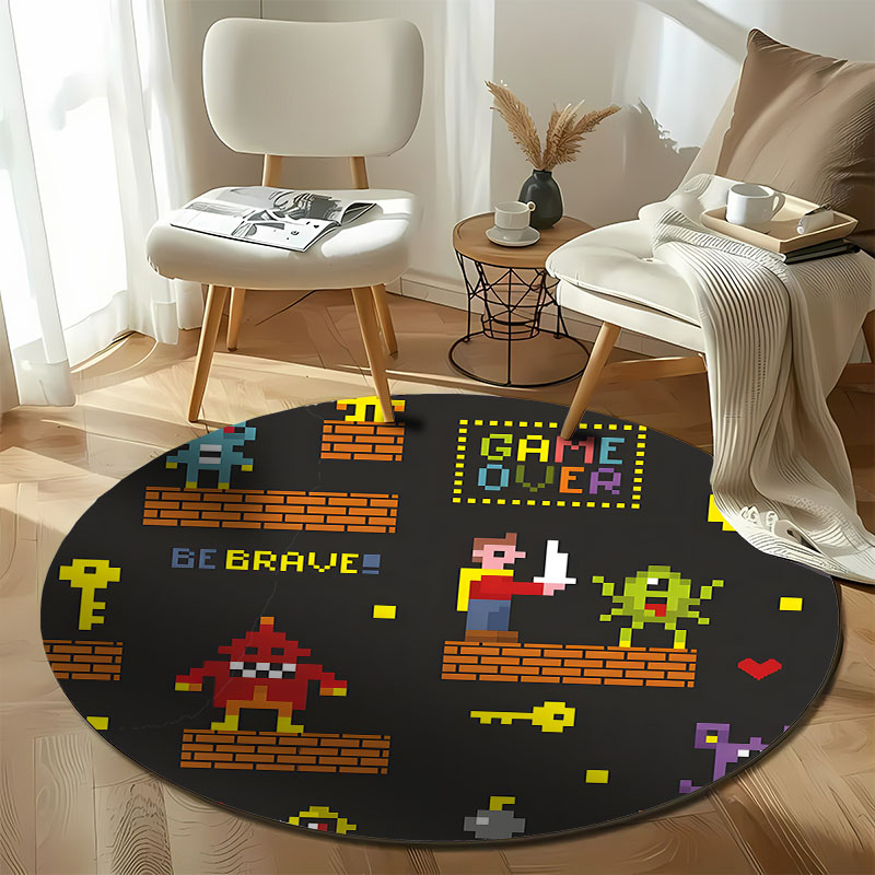 ส่งฟรี! พรมเกมมิ่งย้อนยุคแบบพิ - Retro Gaming Rug บทวิจารณ์และราคา