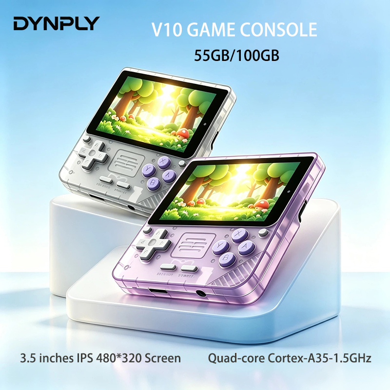 POWKIDDY V10 หน้าจอ IPS Oca HD - Retro Gaming Linux บทวิจารณ์และราคา