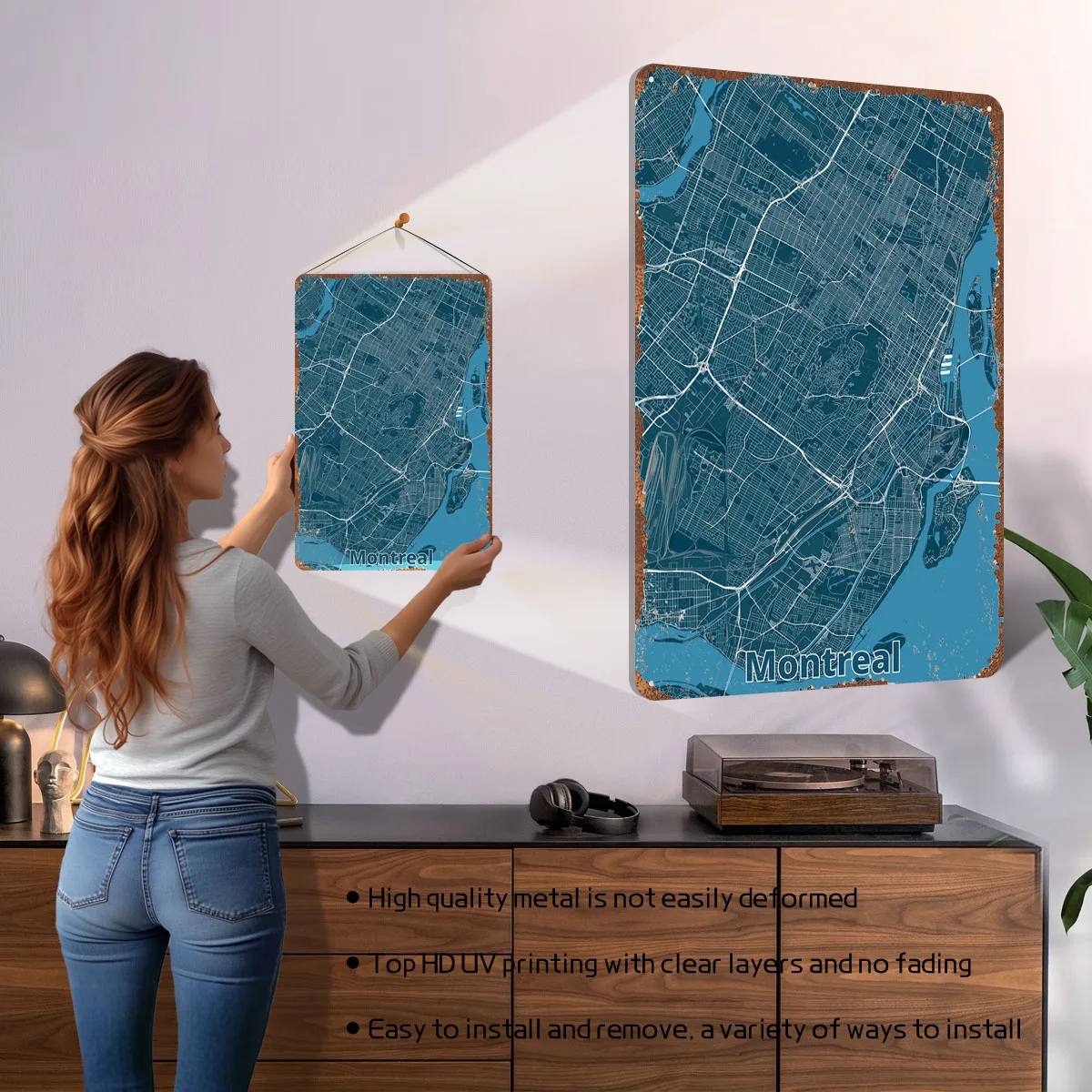 แผนที่เมืองมอนทรีออล โปสเตอร์แ - Retro Gaming Montreal บทวิจารณ์และราคา