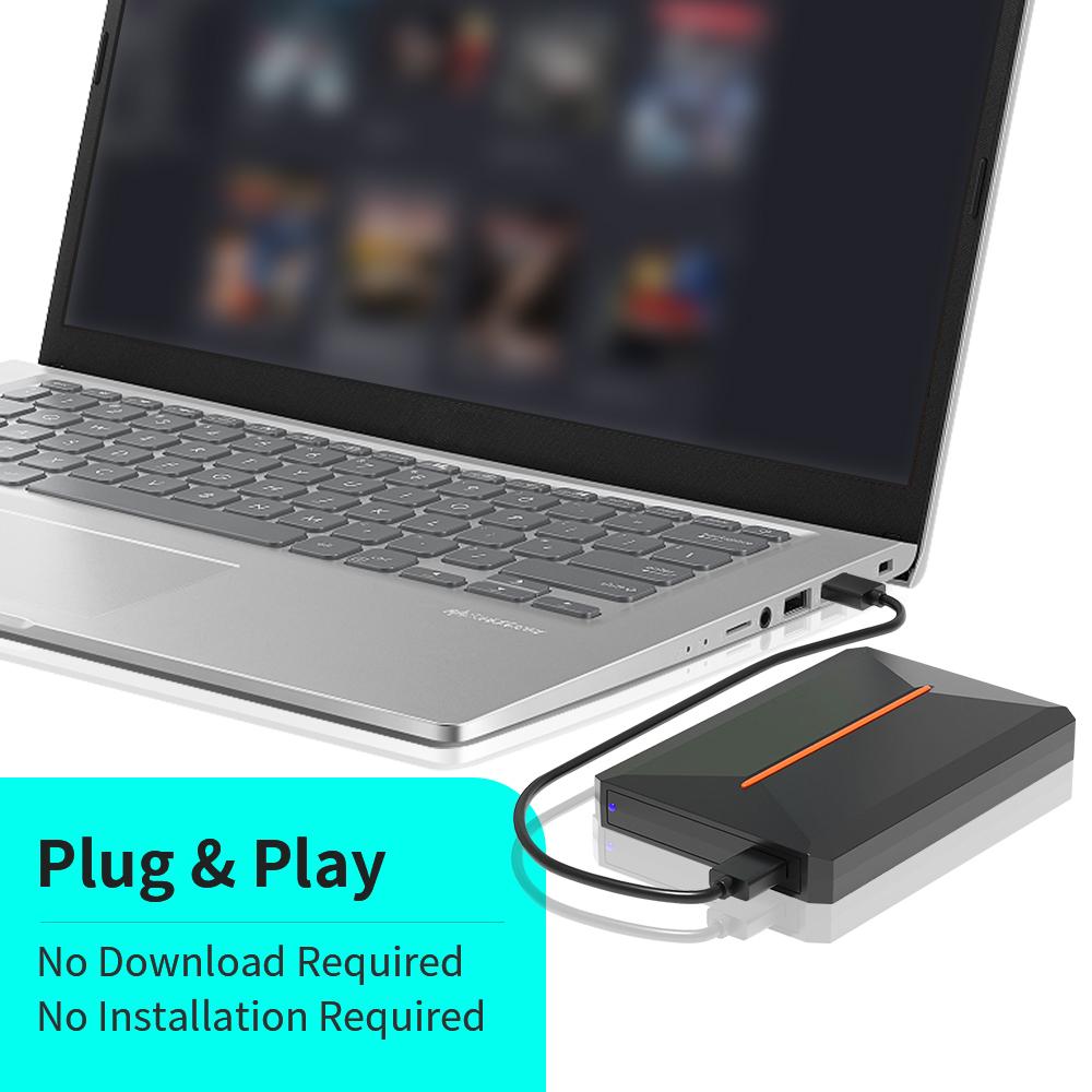 Launchbox OS 500GB แบบพกพา HDD - Retro Gaming Laptop บทวิจารณ์และราคา