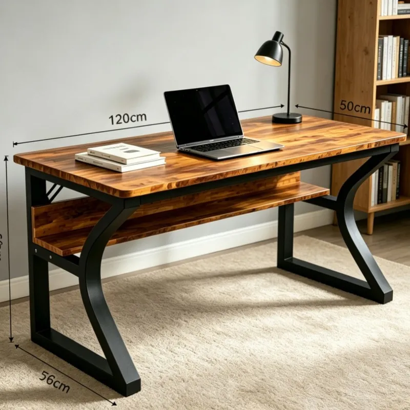โต๊ะคอมพิวเตอร์เหล็กดัดสไตล์เร - Retro Gaming Table บทวิจารณ์และราคา