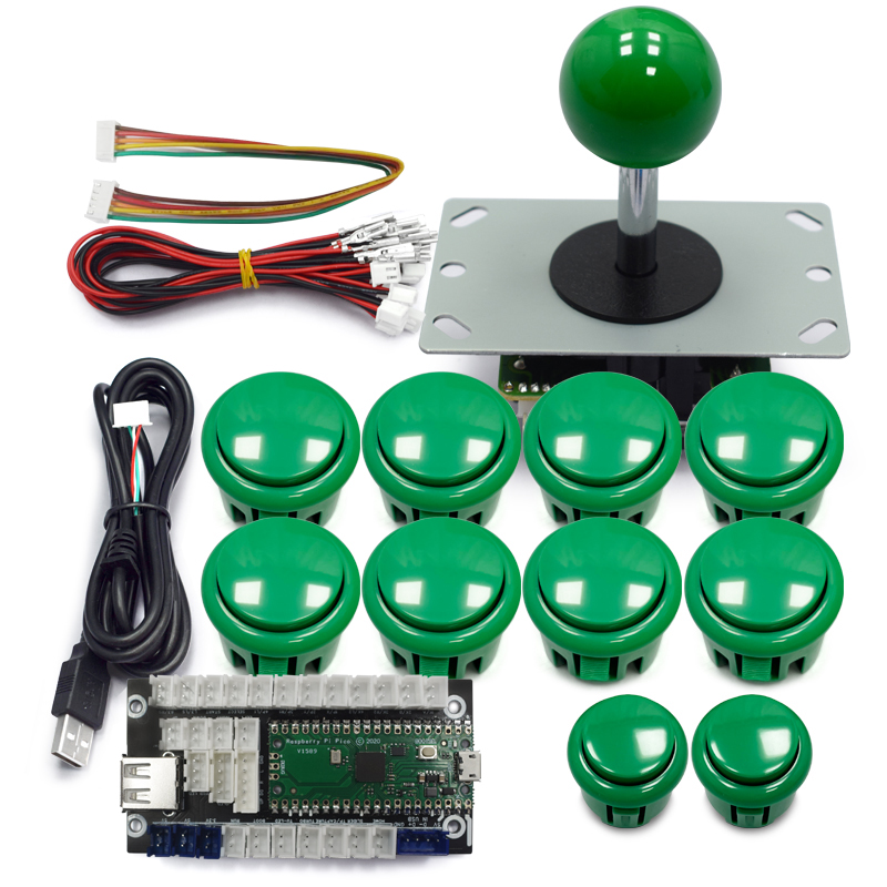 สําเนาเกมอาเขต Sanwa DIY ชุด 8 - Retro Gaming With Raspberry Pi บทวิจารณ์และราคา
