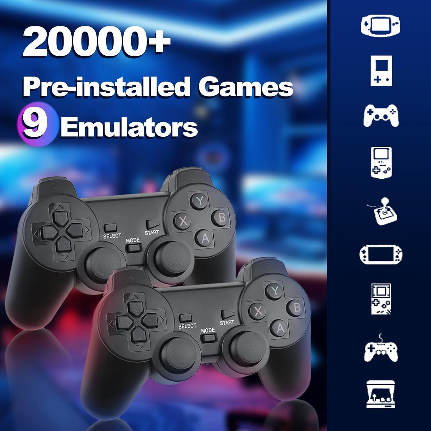 M8 Retro Game-Stick 20000+ เกม - Retro Gaming Joystick บทวิจารณ์และราคา